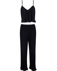 Bluebella - Neeson Cami And Trouser Set Black - Lyst