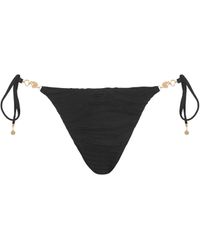 Bluebella - Orta Tie-side Bikini Brief Black - Lyst