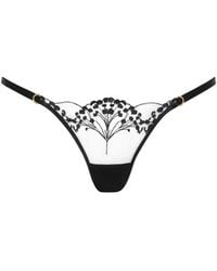 Bluebella - Marisa Embroidered Sheer Brief - Lyst