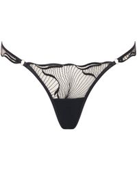 Bluebella - Marabel Embroidered Sheer Brief - Lyst