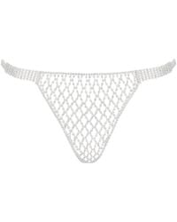 Bluebella - Elsa Diamond Lattice Thong - Lyst