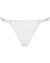 Bluebella - Elsa Diamond Lattice Thong - Lyst