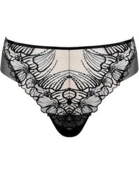 Bluebella - Amarosa High-Waisted Slip Schwarz - Lyst