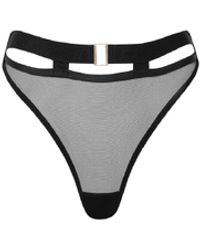 Bluebella - Trinity High-Waisted Sheer Thong - Lyst