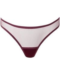 Bluebella - Naomi Mesh Thong Cherry - Lyst