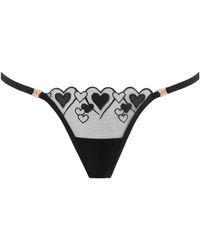 Bluebella - Harlow Open Back Heart Thong - Lyst