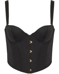 Bluebella - Jean Luxury Satin Wired Corset - Lyst