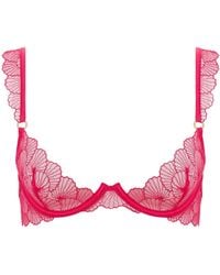 Bluebella - Vermont Embroidered Sheer Bra - Lyst