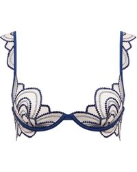 Bluebella - Soraya Embroidered Sheer Bra - Lyst