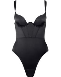 Bluebella - Verona Satin Push Up Bodysuit - Lyst