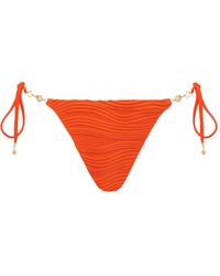 Bluebella - Orta Tie-side Bikini Brief Orange - Lyst