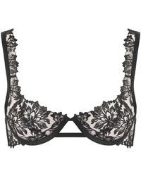 Bluebella - Samara Floral Embroidered Sheer Bra - Lyst