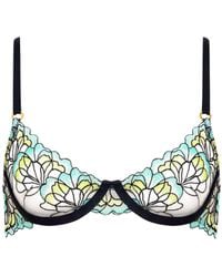 Bluebella - Serena Wired Bra Mint/Lemon - Lyst