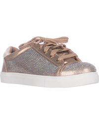 Material Girl Womens Melanie Low Top Lace Up Fashion Sneakers Bronze Size 8.0 Material Girl Womens Melanie Low Top Lace Up Fashion Sneakers Bronze Size 8.0