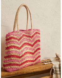 Boden Soft Straw Bag - Multicolor