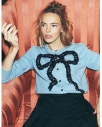Boden - Ria Embellished Knit Cardigan - Lyst