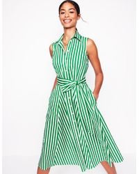 Boden - Amy Sleeveless Shirt Dress - Lyst