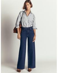 Boden - High Rise Wide Leg Jeans - Lyst