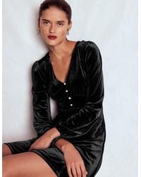 Boden - Jocelyn Short Velvet Dress - Lyst
