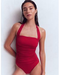Boden - Kythira Ruched Swimsuit - Lyst
