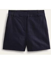Boden - Tailored Linen Shorts - Lyst