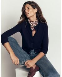 Boden - Elsie Cashmere Crew Cardigan - Lyst