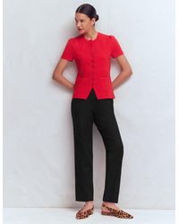 Boden - Slim Leg Cotton Pants - Lyst