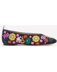 Boden - High Cut Ballet Flats - Lyst