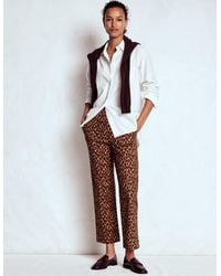 Boden - Pantalon 7/8 Élégant-Multi, Léopard Abstrait - Lyst