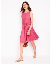 Boden - Anya Ärmelloses Leinenkleid - Lyst