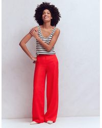 Boden - Belgravia Linen Trousers - Lyst