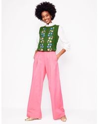 Boden - Brompton Hose Mit Weitem Bein - Lyst