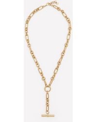 Boden - Drop Chain T-Bar Necklace - Lyst