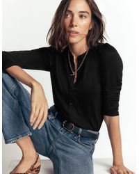 Boden - Supersoft Puff Sleeve Shirt - Lyst