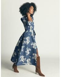 Boden - Nicola Cotton Midi Dress - Lyst