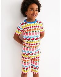 Boden - Pyjama Court Douillet-Rayé Fruits - Lyst