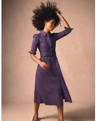 Boden - Anita Long Sleeve Shirt Dress - Lyst