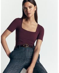 Boden - Brooke Double Layer T-Shirt - Lyst