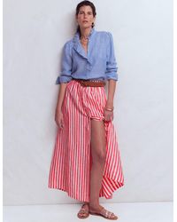 Boden - Emma Linen Maxi Skirt - Lyst