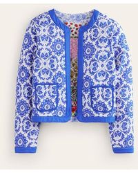 Boden - Quilted Reversible Jacket - Lyst