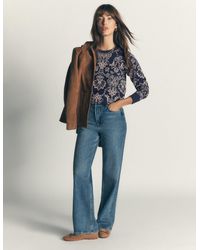 Boden - Rosa Printed Sweatshirt - Lyst