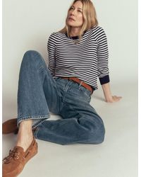 Boden - Textured Stitch Jumper - Lyst