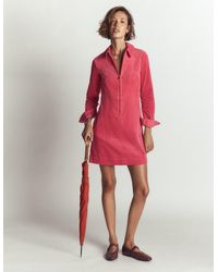 Boden - Bronte Cord Short Dress - Lyst