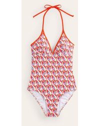 Boden - Como String Swimsuit Multi, Leopard Bud - Lyst