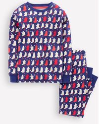 Boden - Pyjama Phosphorescent Douillet-Fantômes Effrayants Bleu Crépuscule - Lyst