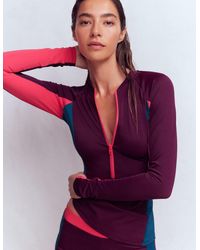 Boden - Long Sleeve Rash Guard Top - Lyst