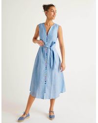 chambray summer dress