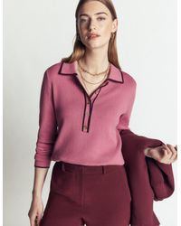 Boden - Liz Henley Jumper - Lyst
