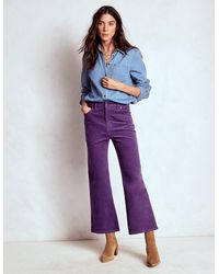 Boden - 5-Pocket Cord Kick Jeans - Lyst