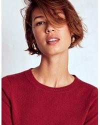 Boden - Eva Kaschmirpullover Mit Rundhalsausschnitt - Lyst